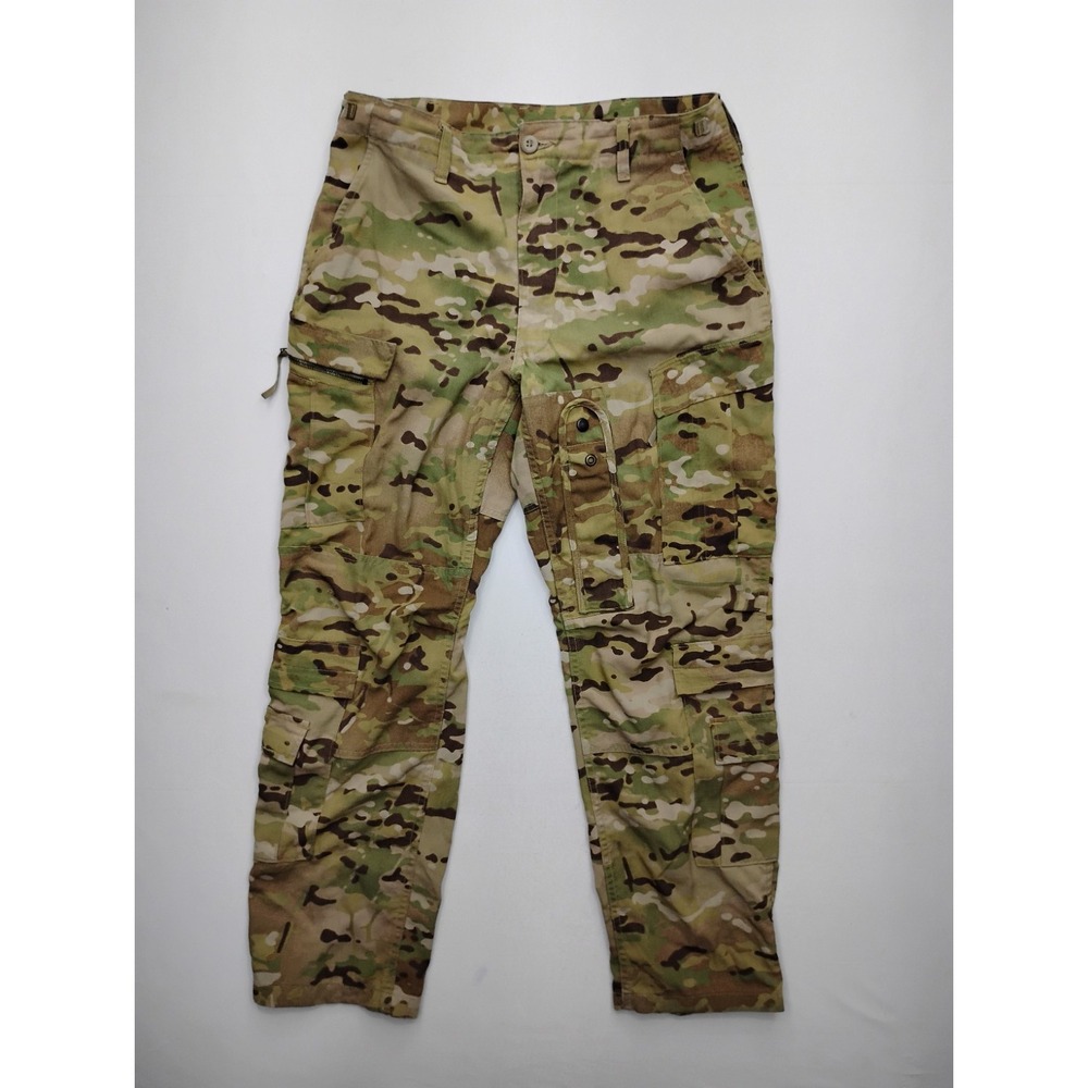 US Military Air‎ Crew Combat  Pants Multi Camo Mens Medium Short 34x30
